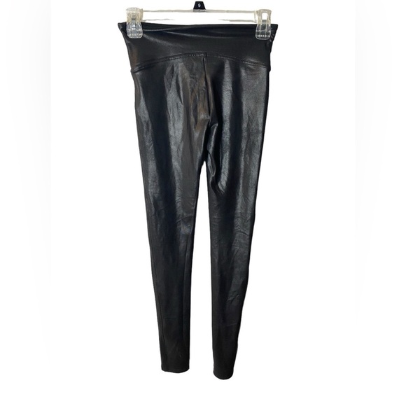 Spanx Faux Leather Leggings Black - Picture 3 of 4